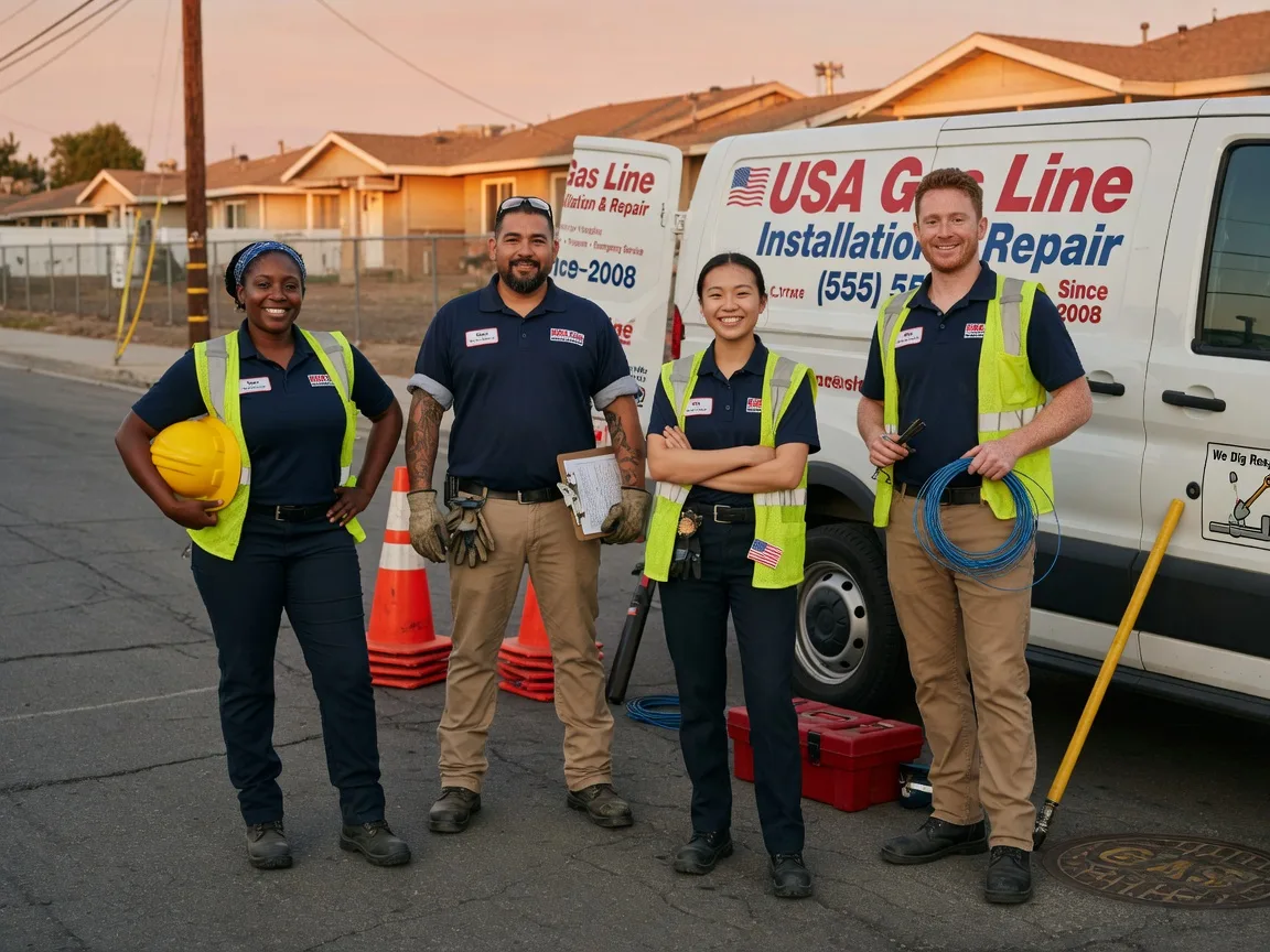 Gas Line Installation company in Claire City, SD